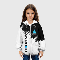 Куртка с капюшоном детская DETROIT BECOME HUMAN, цвет: 3D-белый — фото 2