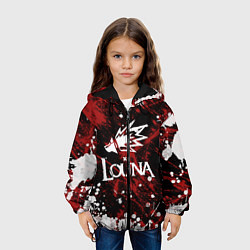 Куртка с капюшоном детская Louna, цвет: 3D-черный — фото 2