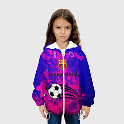 Куртка с капюшоном детская Барса, цвет: 3D-белый — фото 2
