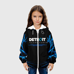 Куртка с капюшоном детская DETROIT: BECOME HUMAN, цвет: 3D-белый — фото 2