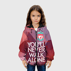 Куртка с капюшоном детская Ливерпуль, цвет: 3D-черный — фото 2