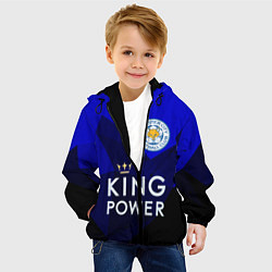 Куртка с капюшоном детская Лестер, цвет: 3D-черный — фото 2
