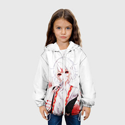 Куртка с капюшоном детская Сузуя Джузо, цвет: 3D-белый — фото 2