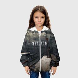 Куртка с капюшоном детская НОВЫЙ СТАЛКЕР, цвет: 3D-белый — фото 2