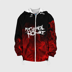 Куртка с капюшоном детская My Chemical Romance, цвет: 3D-белый