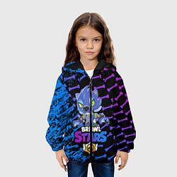 Куртка с капюшоном детская BRAWL STARS LEON ОБОРОТЕНЬ, цвет: 3D-черный — фото 2