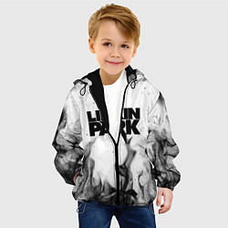 Куртка с капюшоном детская LINKIN PARK, цвет: 3D-черный — фото 2