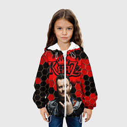 Куртка с капюшоном детская Князь, цвет: 3D-белый — фото 2