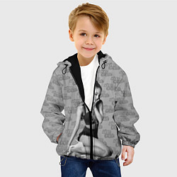 Куртка с капюшоном детская ARIANA GRANDE, цвет: 3D-черный — фото 2