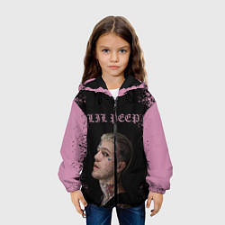 Куртка с капюшоном детская LiL PEEP, цвет: 3D-черный — фото 2
