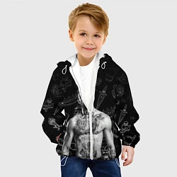 Куртка с капюшоном детская CONOR McGREGOR, цвет: 3D-белый — фото 2