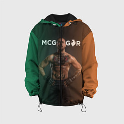 Куртка с капюшоном детская Conor McGregor, цвет: 3D-черный