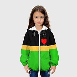 Куртка с капюшоном детская CHARA FIGHT, цвет: 3D-белый — фото 2