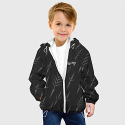Куртка с капюшоном детская Rowing, цвет: 3D-белый — фото 2
