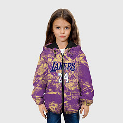 Куртка с капюшоном детская Kobe Bryant, цвет: 3D-черный — фото 2