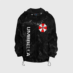 Куртка с капюшоном детская UMBRELLA CORP, цвет: 3D-черный