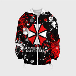 Куртка с капюшоном детская UMBRELLA CORPORATION, цвет: 3D-белый