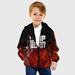 Куртка с капюшоном детская LIMP BIZKIT, цвет: 3D-черный — фото 2