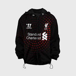 Куртка с капюшоном детская Liverpool, цвет: 3D-черный