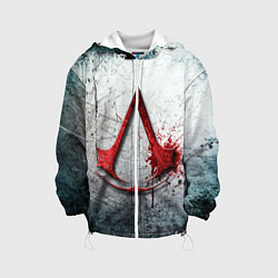 Куртка с капюшоном детская Assassins Creed, цвет: 3D-белый