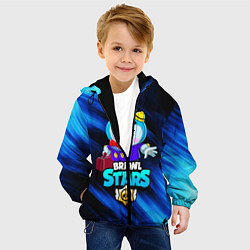 Куртка с капюшоном детская BRAWL STARS MRP, цвет: 3D-черный — фото 2