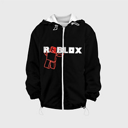 Куртка с капюшоном детская Роблокс Roblox, цвет: 3D-белый