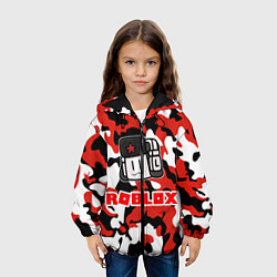 Куртка с капюшоном детская ROBLOX, цвет: 3D-черный — фото 2