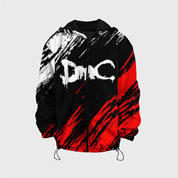 Куртка с капюшоном детская DEVIL MAY CRY DMC, цвет: 3D-черный