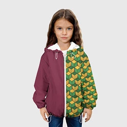 Куртка с капюшоном детская ГИЮ ТОМИОКА, цвет: 3D-белый — фото 2