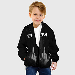 Куртка с капюшоном детская EMINEM, цвет: 3D-черный — фото 2