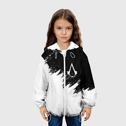 Куртка с капюшоном детская ASSASSINS CREED, цвет: 3D-белый — фото 2