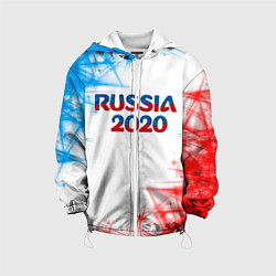 Куртка с капюшоном детская Россия, цвет: 3D-белый