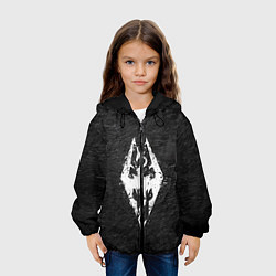 Куртка с капюшоном детская THE ELDER SCROLLS, цвет: 3D-черный — фото 2