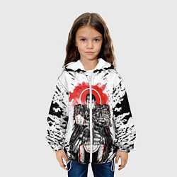 Куртка с капюшоном детская BERSERK, цвет: 3D-белый — фото 2