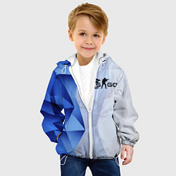 Куртка с капюшоном детская CS Academy, цвет: 3D-белый — фото 2
