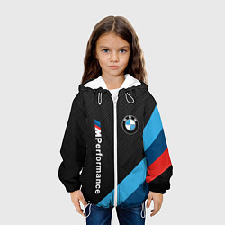 Куртка с капюшоном детская BMW M PERFORMANCE, цвет: 3D-белый — фото 2