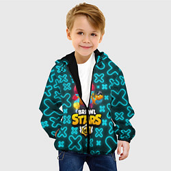 Куртка с капюшоном детская Brawl Stars Pirate Gene, цвет: 3D-черный — фото 2