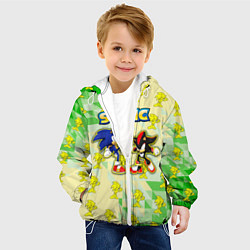 Куртка с капюшоном детская Sonik, цвет: 3D-белый — фото 2