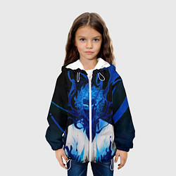 Куртка с капюшоном детская РЕГЕНЕРАЦИЯ КАЛАЛЬДИ, цвет: 3D-белый — фото 2
