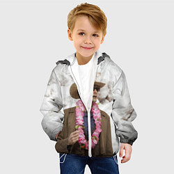 Куртка с капюшоном детская FUNNY DOCTOR, цвет: 3D-белый — фото 2
