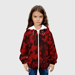 Куртка с капюшоном детская RED MILITARY, цвет: 3D-белый — фото 2