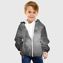 Куртка с капюшоном детская ЛУНА, цвет: 3D-белый — фото 2