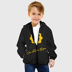 Куртка с капюшоном детская FALLOUT76, цвет: 3D-черный — фото 2