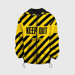 Куртка с капюшоном детская Keep out, цвет: 3D-черный