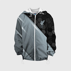 Куртка с капюшоном детская Liverpool FC, цвет: 3D-белый