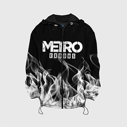 Куртка с капюшоном детская METRO EXODUS, цвет: 3D-черный
