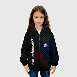 Куртка с капюшоном детская BMW PERFORMANCE, цвет: 3D-черный — фото 2