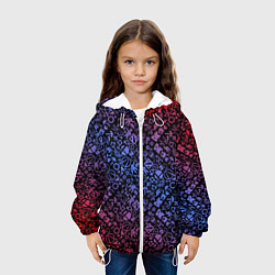 Куртка с капюшоном детская Игровые бренды, цвет: 3D-белый — фото 2