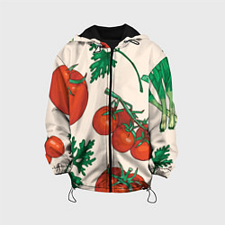 Детская куртка Летние овощи