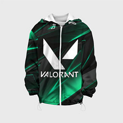 Куртка с капюшоном детская VALORANT, цвет: 3D-белый
